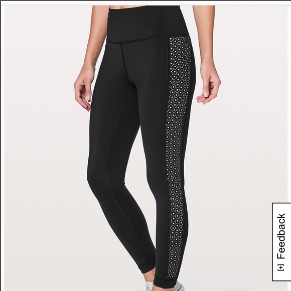 lululemon athletica Pants - 🛑 SOLD 🛑 NEW Lululemon colour me quick 7/8 black legging’s